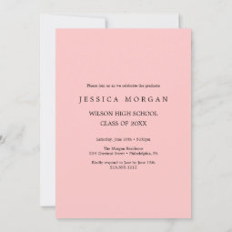 Graduation Party Invitation Script with Photo | Zazzle