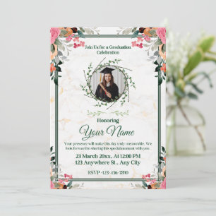 Graduation Party Invitations Editable Graduation