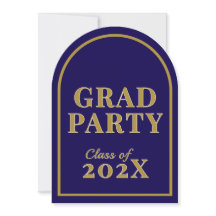 Graduation Party Invitations for Grads - Template