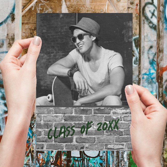 Graduation Party Invitations [Green] (Creator Uploaded)