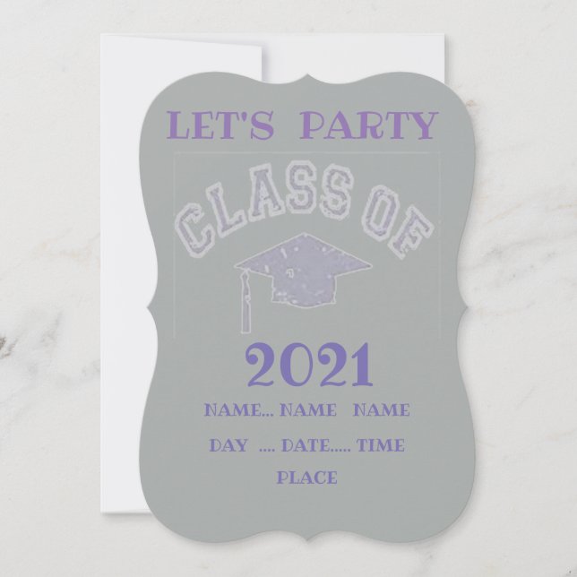 GRADUATION PARTY INVITE (Front)