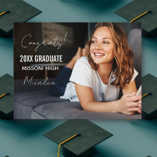Graduation Party Invite Postcard