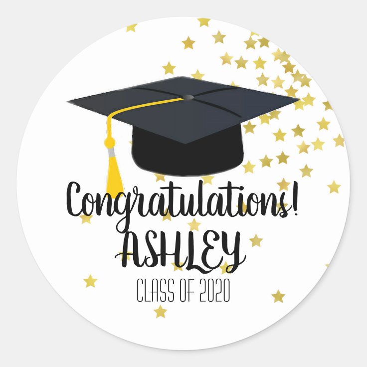 Graduation Party Labels | Zazzle