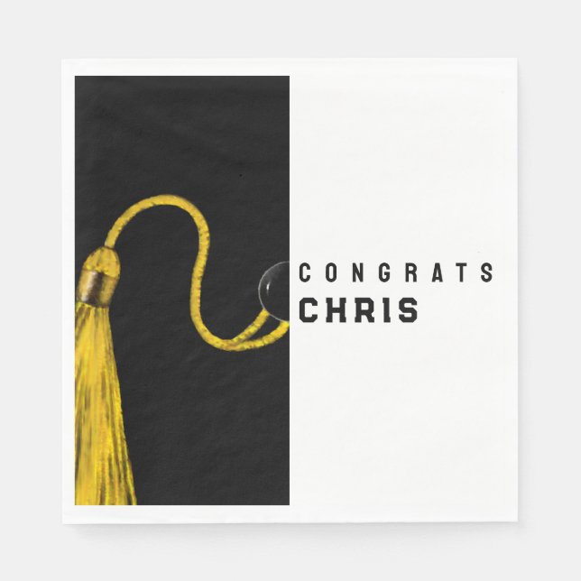 Graduation Party Napkins (Front)