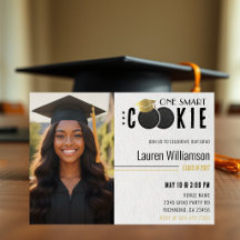 Graduation Party One Smart Cookie Photo
