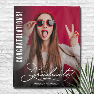 Graduation Party Photo Booth Backdrop