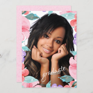 Graduation Party Photo Invitation