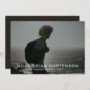 Graduation Party Photo Invitation