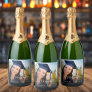 Graduation party photo script sparkling wine label