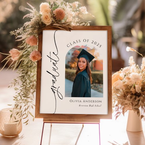Graduation Party Photo Welcome Sign 