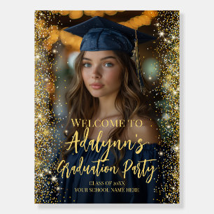 Graduation party photo welcome sign Foam Board
