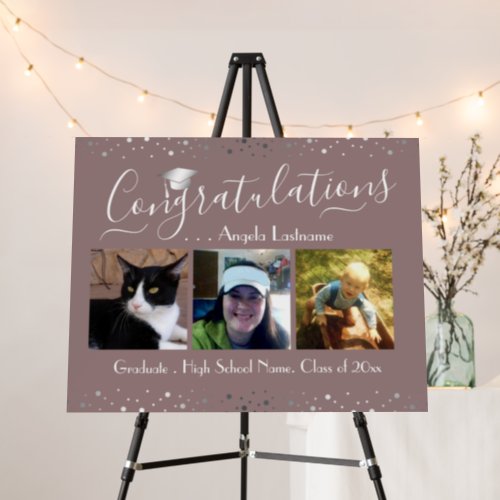 Graduation Party Photo Welcome Sign Foam Boards