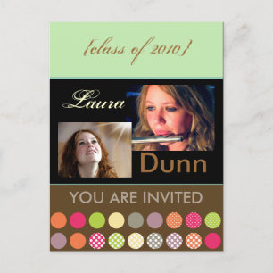 Graduation party, photos postcards