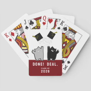 Graduation Party Poker Cards