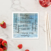 Graduation Party Repeating Name Paper Napkins (Insitu)