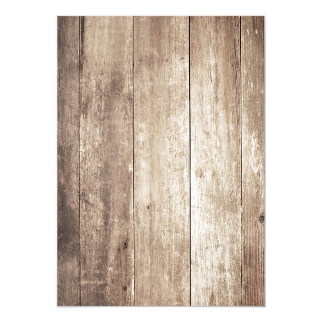 Graduation Party Rustic Barn Wood Sunflower Ribbon Card