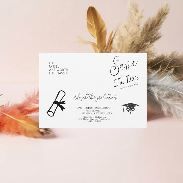 Graduation Party  Save The Date (Mark the Date! Get Ready for an Epic Graduation Party !)