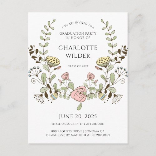 Graduation Party Spring Flowers 