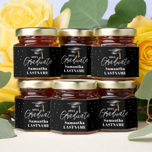 Graduation Party Sweet Keepsake honey favor Jar Favors