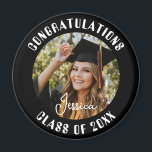 Graduation Party Sweet Personalized Photo and Name Magnet<br><div class="desc">Celebrate your graduate's big day with a personalized design! Our product features a photo of your grad and your name for an extra special touch. They make a memorable gift to honor the special occasion.</div>