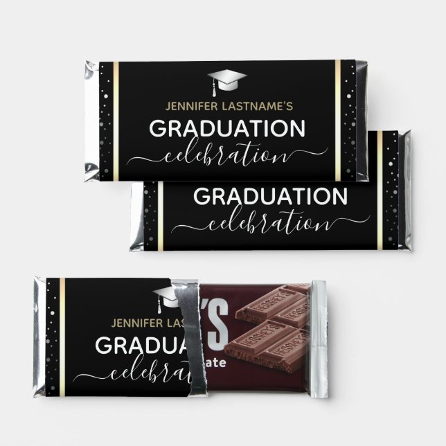 Graduation Party Thank You Hershey Bar Favors (Front)