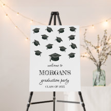 Graduation Party Welcome Foam Board 