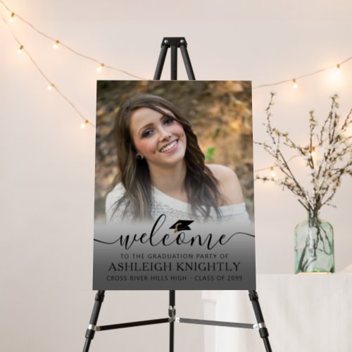 Graduation Party Welcome Photo Sign