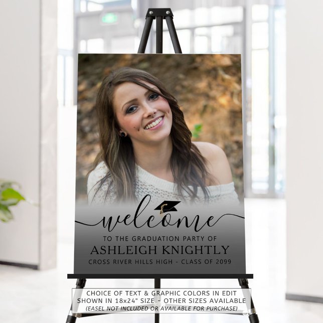 Graduation Party Welcome Photo Sign (Creator Uploaded)