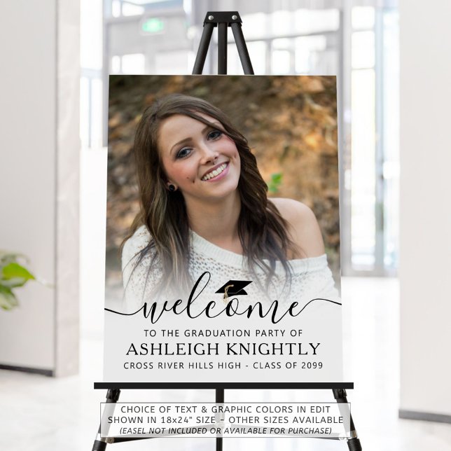 Graduation Party Welcome Photo Sign (Creator Uploaded)