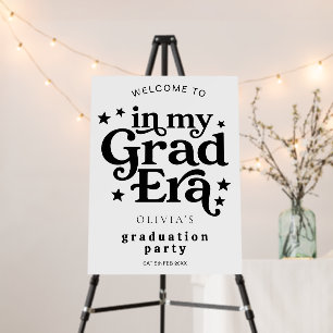 Graduation Party Welcome Sign, Class of 2026 Foam Board