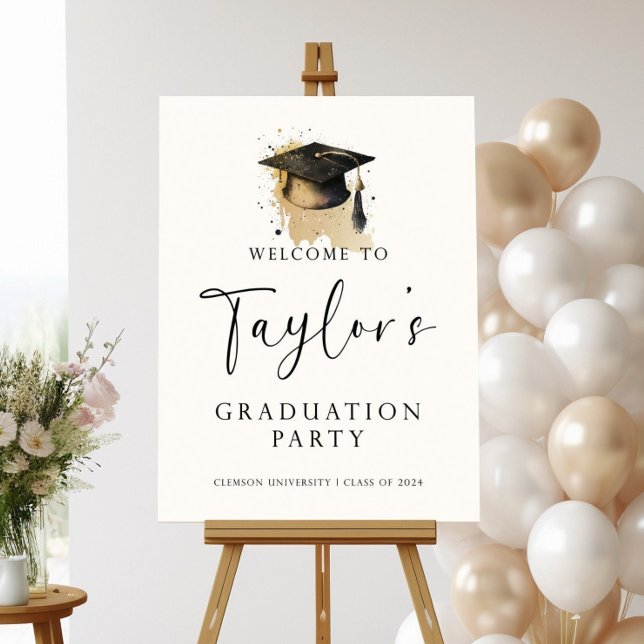 Graduation Party Welcome Sign, Custom Graduation  Foam Board (Creator Uploaded)