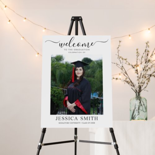 Graduation Party Welcome Sign Template 