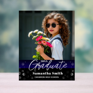 Graduation Party Welcome Table Acrylic Sign