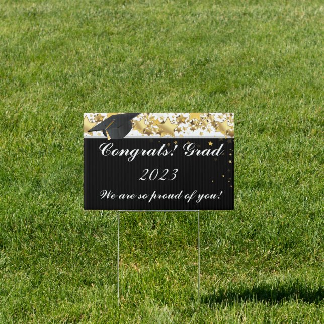 Graduation Party Yard Sign (Insitu)