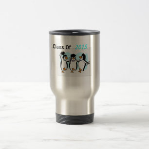 Graduation Penguin Mug-travel Travel Mug