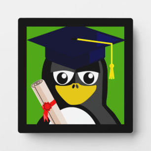 GRADUATION PENGUIN PLAQUE