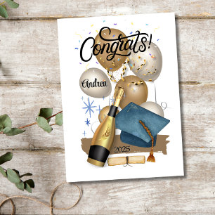 Graduation Personal Message Note Card