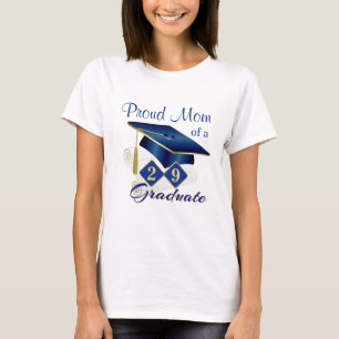 Graduation Personalized Blue & Gold T-Shirt