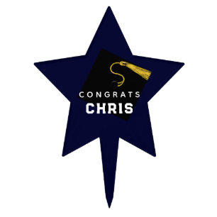 Graduation Personalized Cake Topper