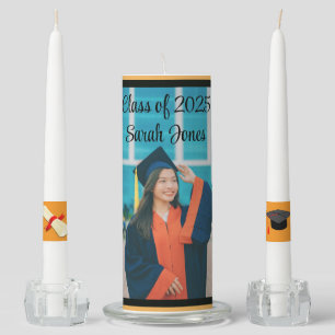 Graduation, Personalized Candle 