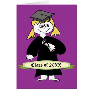 Graduation Personalized Class of Greeting Card