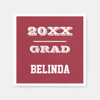 Graduation Personalized Ideas Napkins