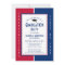 GRADUATION Personalized Red White Blue Graduate