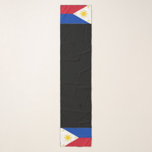 Graduation Phillipines Flag Scarf Stole Sash