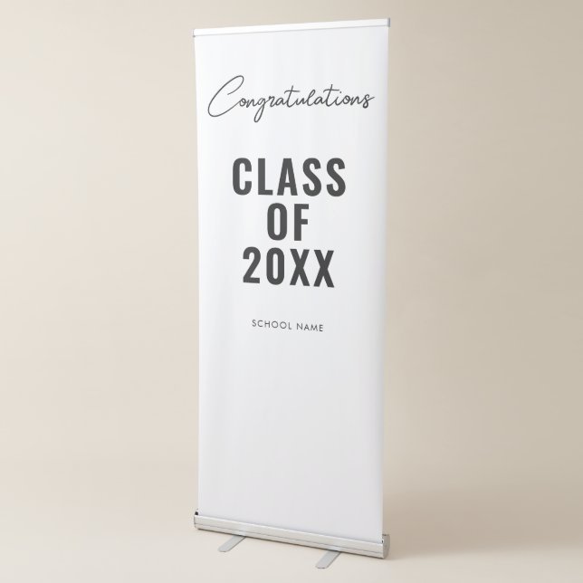 Graduation Photo Backdrop Graduation Decorations Retractable Banner (3/4)