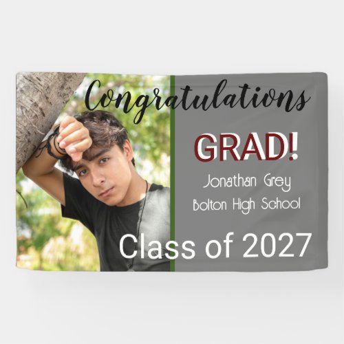 Graduation photo banner
