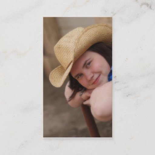 Customizable Graduation Photo Card Business Card Template