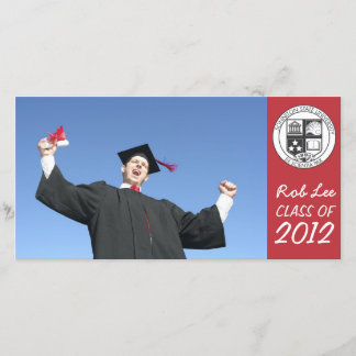 Graduation Photo Card Notice