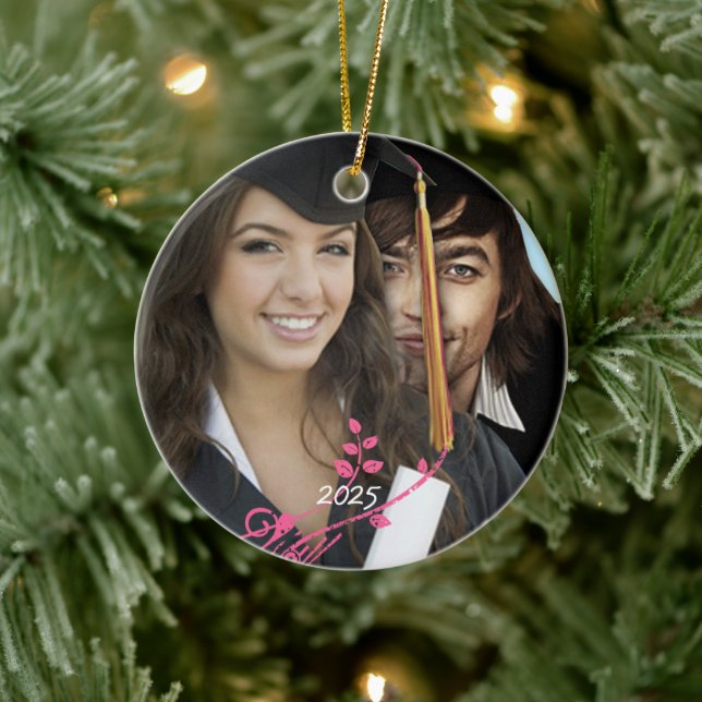 Graduation Photo Christmas Ornaments (Tree)