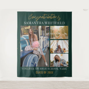 Graduation Photo Collage Backdrop 2026 Photobooth